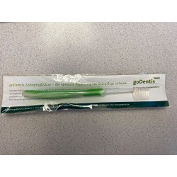 Kinder-Zahnbürste grün