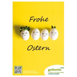 Frohe Ostern - Postkarte...